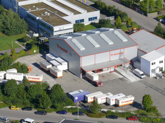 Firmengebäude A. Trostel Umzugslogistik in Backnang